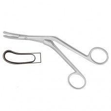 Craig-Dominick Septum Forcep Curved Right Stainless Steel, 16 cm - 6 1/4" 